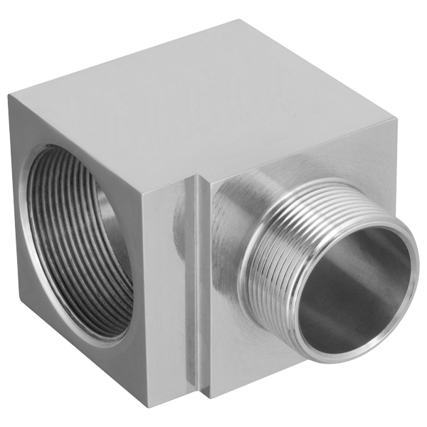 Redapt 90 graden ATEX adapters RVS SS90DM20XM20